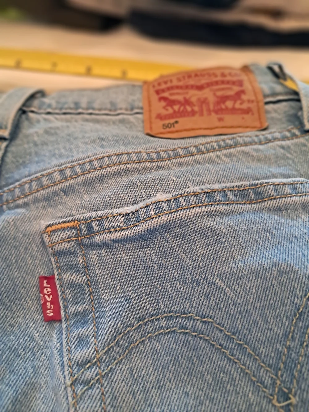 Levi's Men's Shorts Button-fly Denim Jeans